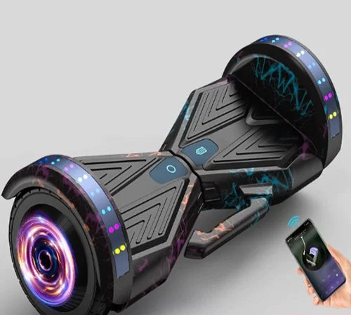 Self-balancing Electric Scooter Hoverboard Adult Children Daily Commuter Outdoor Recreation Belt Light Emitting Diode Light