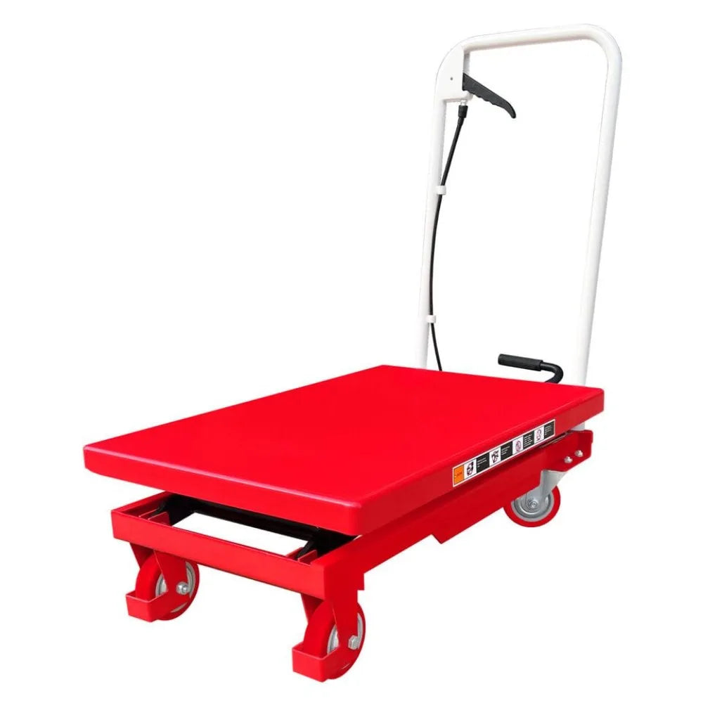 Heavy Duty Scissor Lift Table Cart For Industrial Material Handling