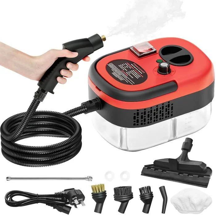 Portable Handheld High Temperature Steam Cleaner With Multiple Accessories
