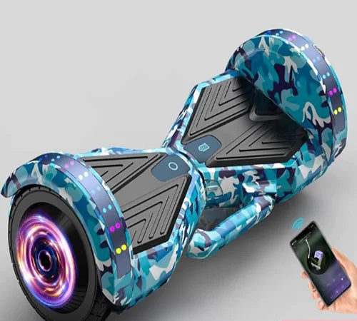 Self-balancing Electric Scooter Hoverboard Adult Children Daily Commuter Outdoor Recreation Belt Light Emitting Diode Light