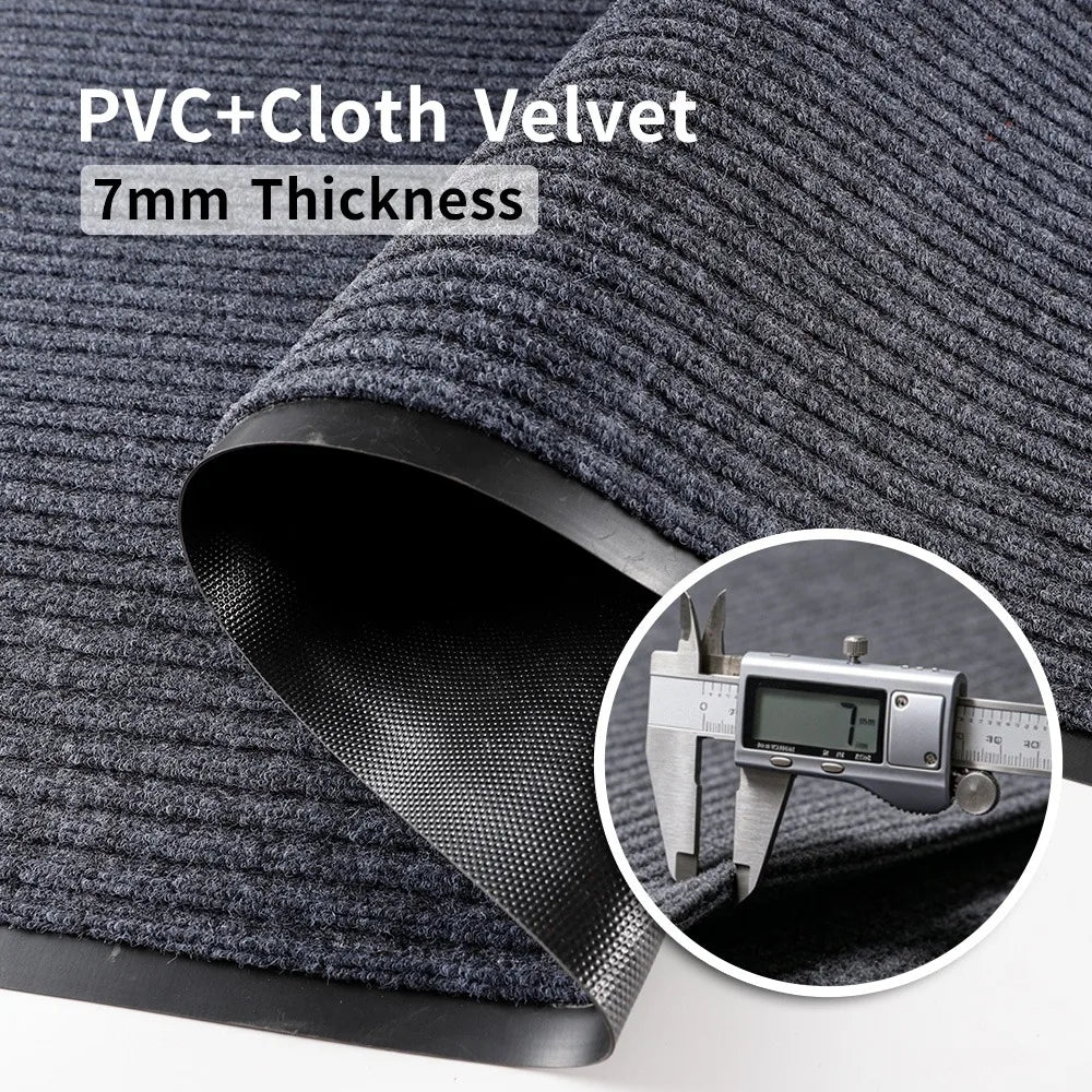 Custom Rug Personalized Business Mats Entrance Doormat Anti-Slip Water Absorbent Carpet Customization Branding Logo Mat