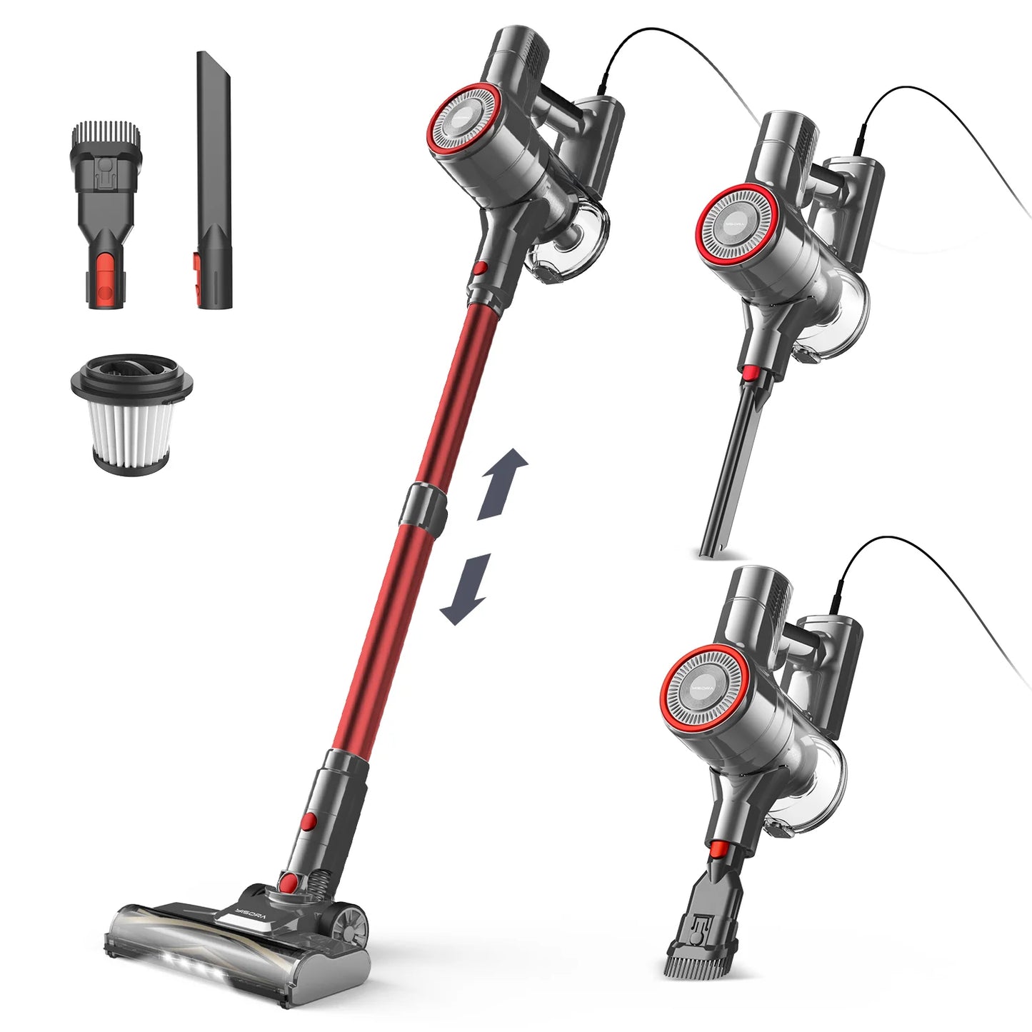 INSE I8 Corded Vacuum Cleaner Six In One Lightweight