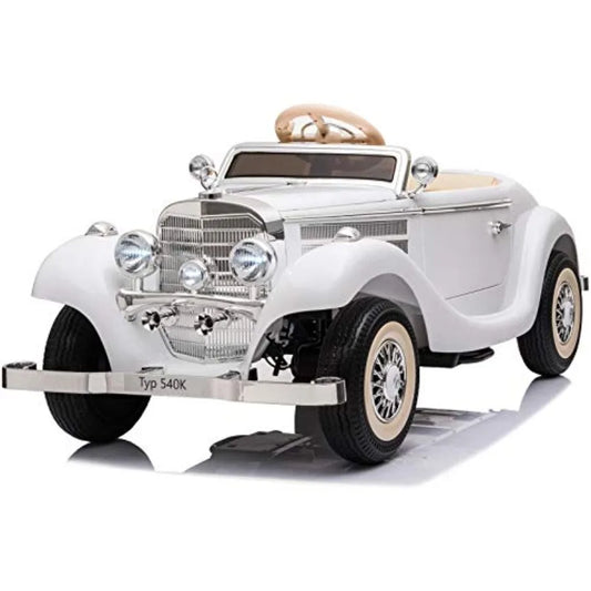 Large Ride On Car Compatible with Benz 12V Battery Powered Electric Vehicles with Remote Control for 4WD Classic Ride on Toys w