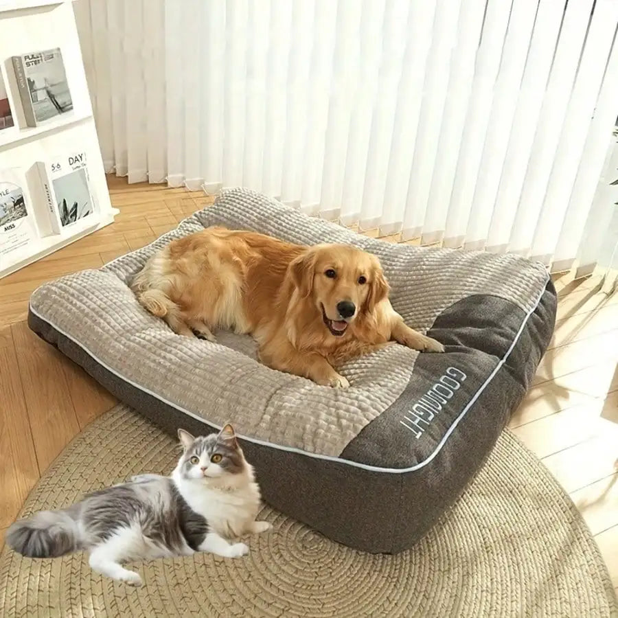 Comfortable Home Décor, Plush Pet Furniture, Large Dog Beds, Pet Sofas, Dog Beds, Cat Mats, Suitable For All Seasons And Cats And Dogs.