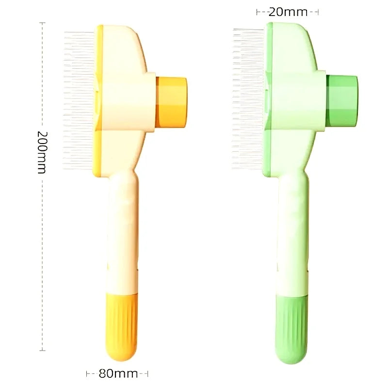 Dog Comb Pet Hair Remover One Button Dogs Brush Self-cleaning Cat Brush Massage Combs for Dog Grooming Brushes for Pet Products