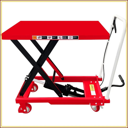 Heavy Duty Scissor Lift Table Cart For Industrial Material Handling