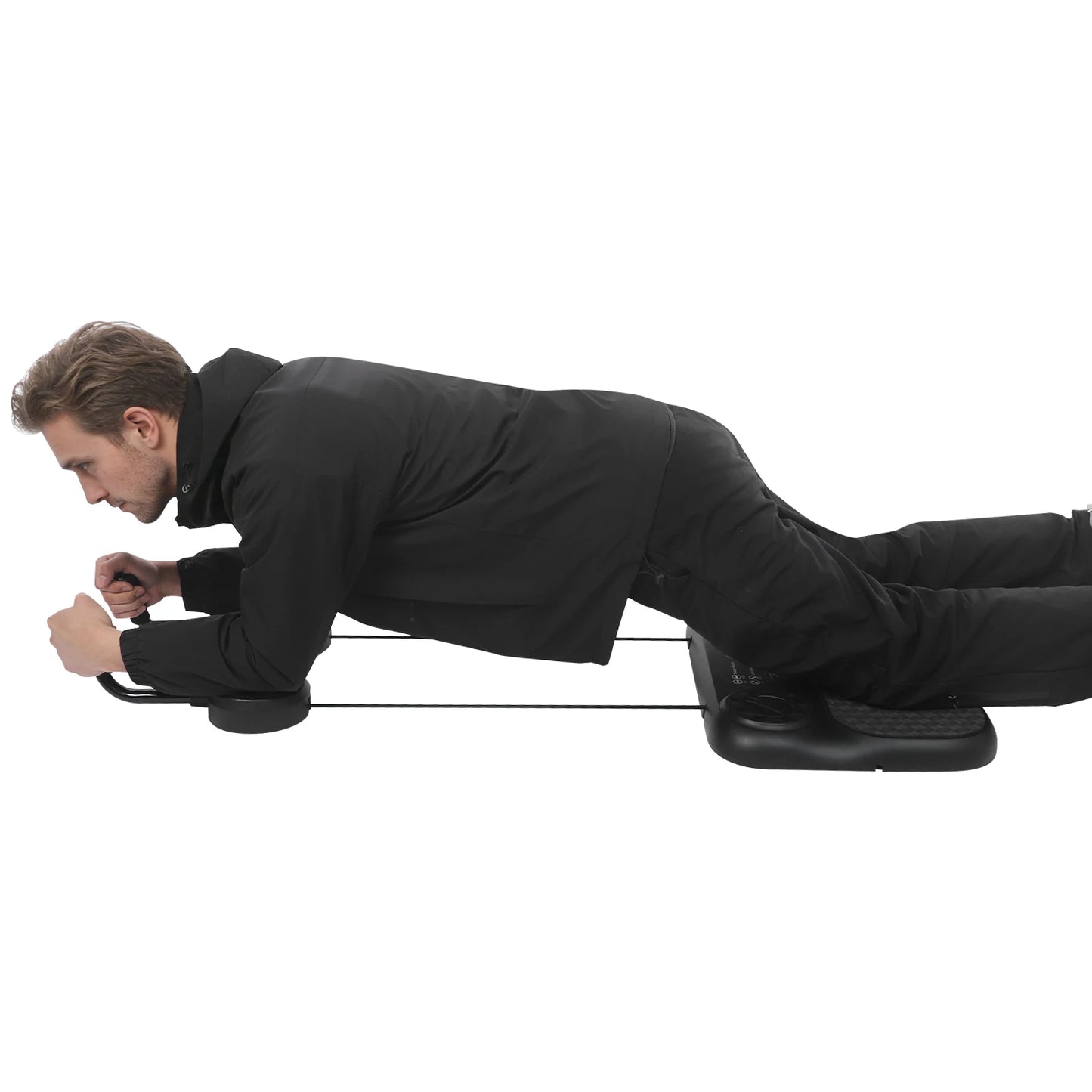 Pilates Board, Multifunctional Abdominal Board, Portable Reformer Kit Home Gym Equipmen with Timer for Home Workout