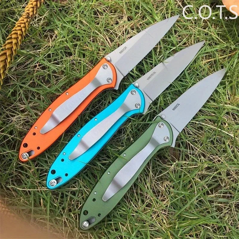 DIY Supplies Ken Onion Leek Assisted Flipper Knife Stainless Steel Blade