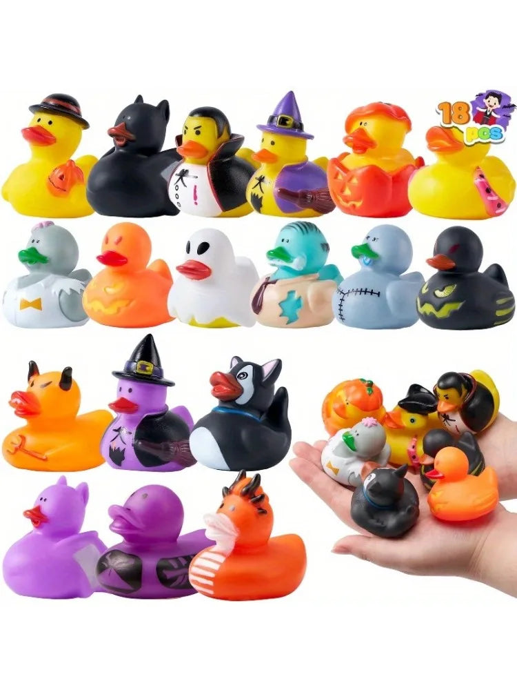 Joyfy Halloween Rubber Duck Party Favors and Treat Bag Toys