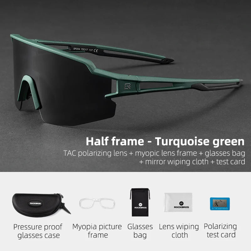 ROCKBROS Polarized UV400 Cycling Glasses For Men And Women