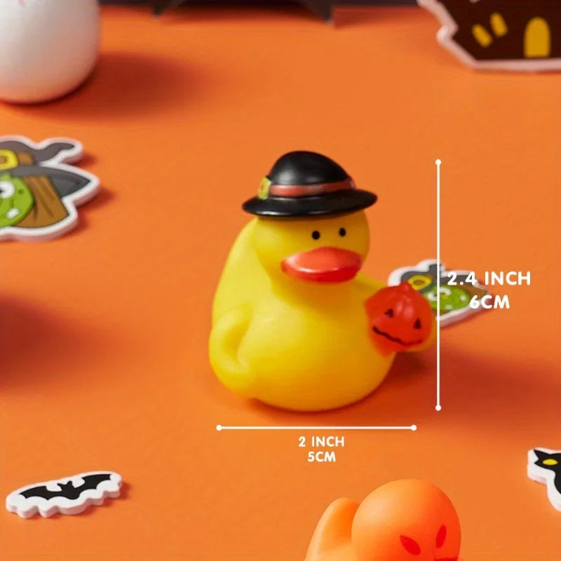 Joyfy Halloween Rubber Duck Party Favors and Treat Bag Toys