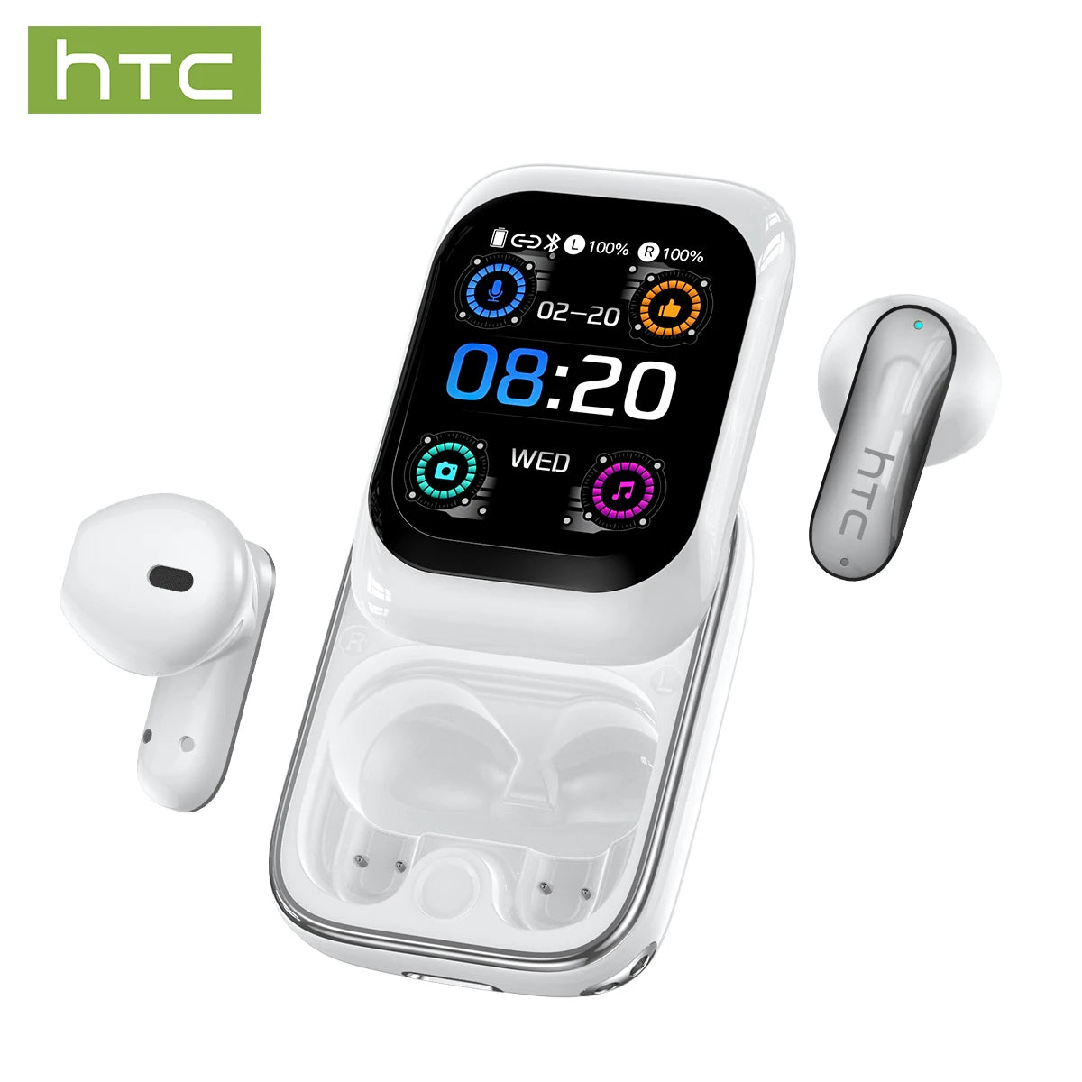 Wireless Bluetooth Earbuds With Noise Cancellation And AI Translation