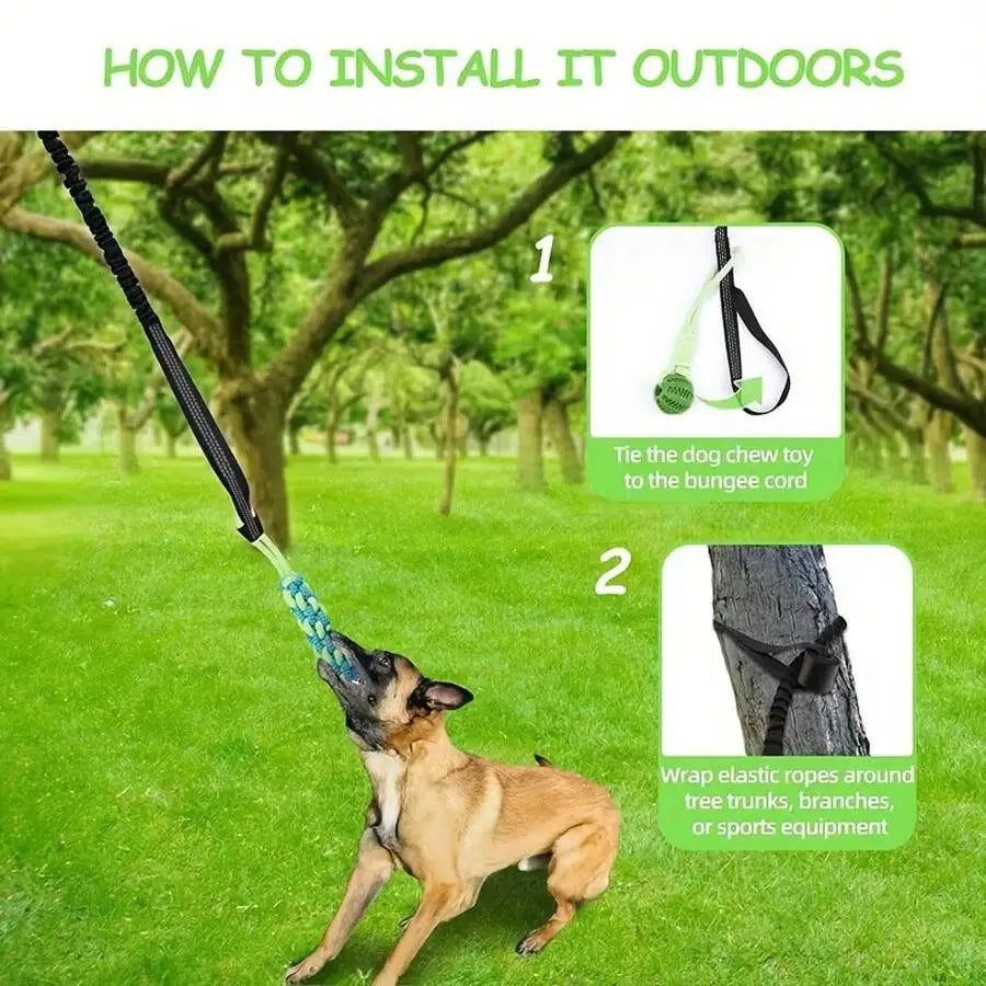 3 Pieces Hot Selling Pet Toy Set, Molar Teeth Cleaning Bite Rope And Bite Ball, Indoor Outdoor Interactive Tug Toy Bite