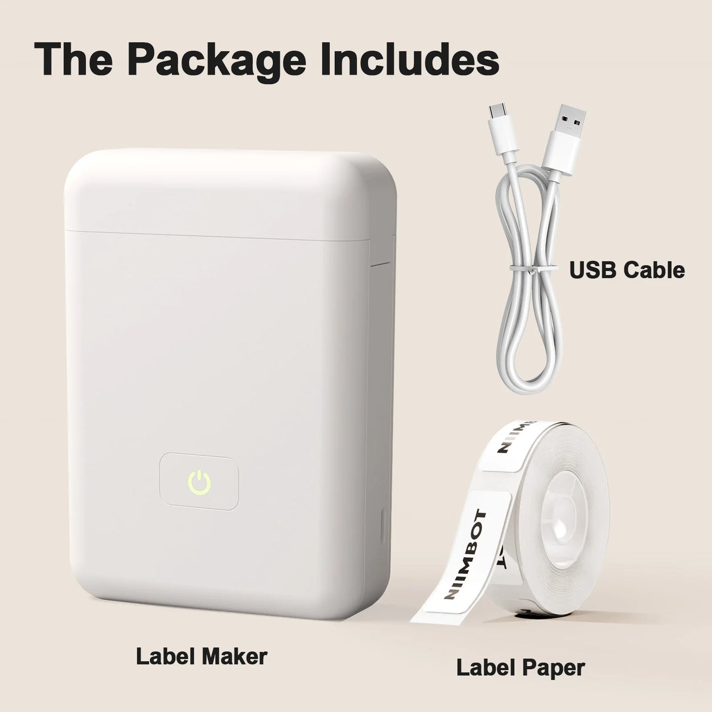 TakeYou Label Maker Portable Printer For Home Office Organization