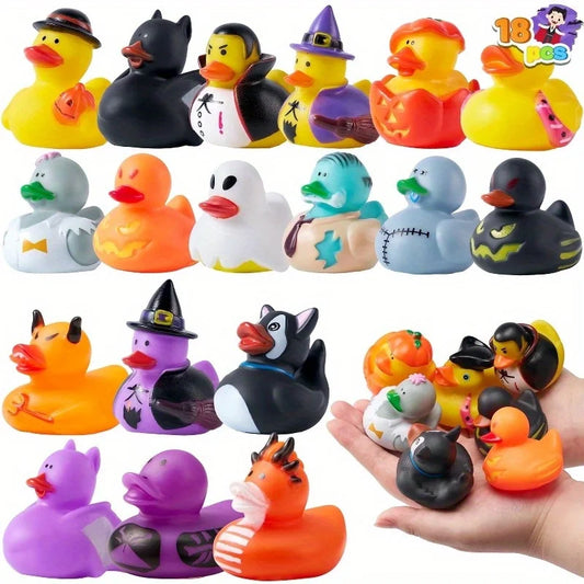 Joyfy Halloween Rubber Duck Party Favors and Treat Bag Toys