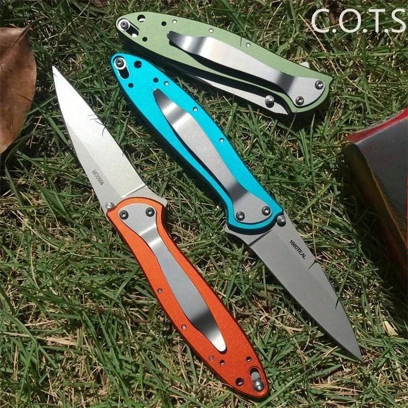 DIY Supplies Ken Onion Leek Assisted Flipper Knife Stainless Steel Blade