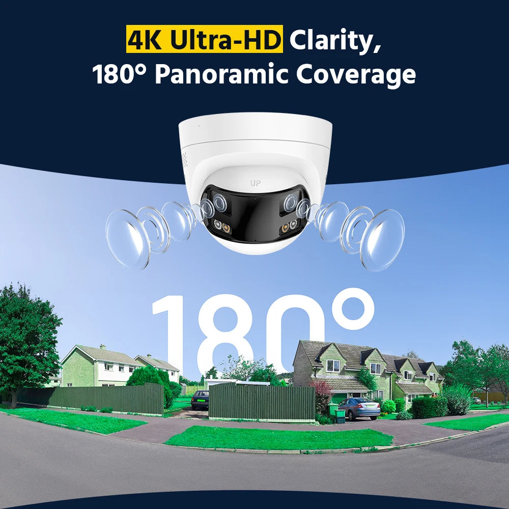 ANNKE FCD800 8MP Panoramic Dual-Lens PoE Outdoor Camera