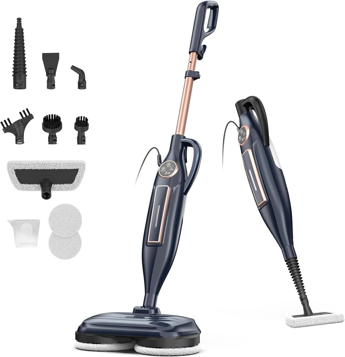 Devoac VM6 Steam Mop With Rotating Pad 1300W Floor Cleaner