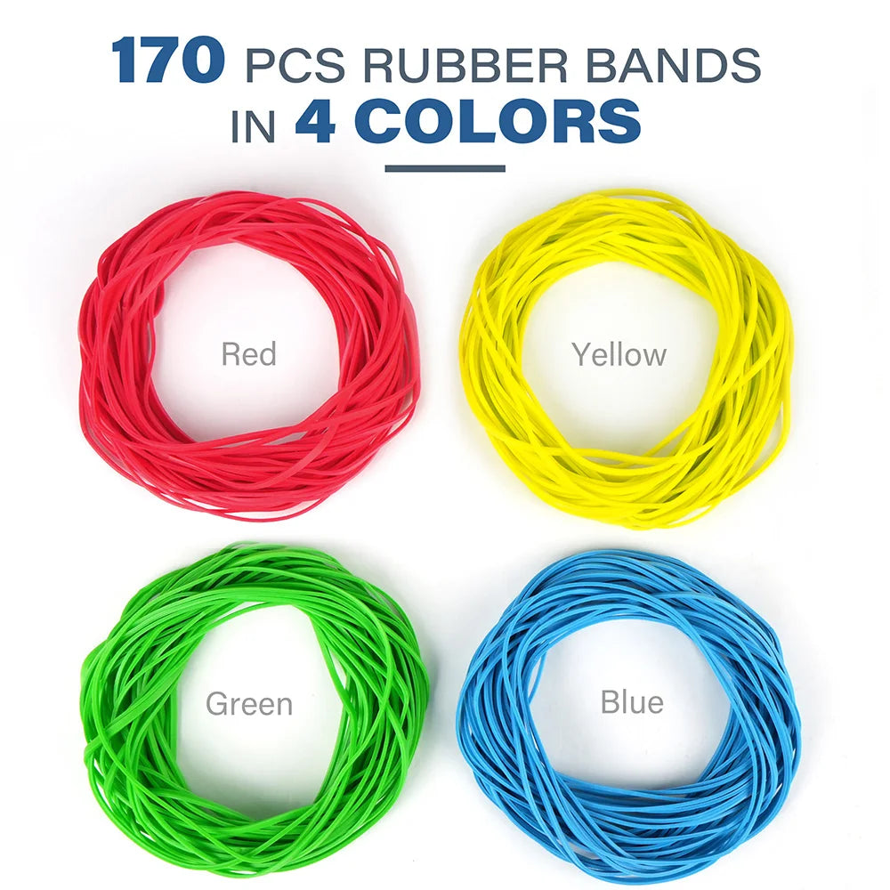 Strong Elastic Rubber Bands For Office And School Organization