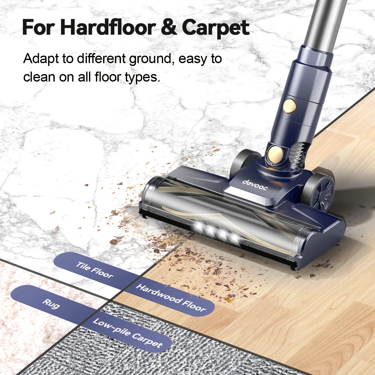 INSE I8 Corded Vacuum Cleaner Six In One Lightweight