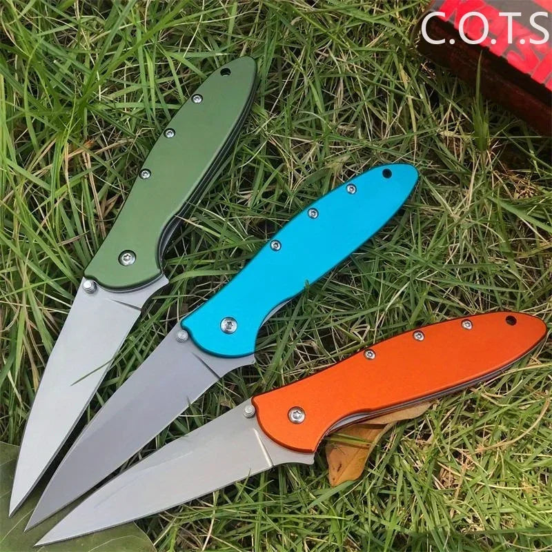 DIY Supplies Ken Onion Leek Assisted Flipper Knife Stainless Steel Blade