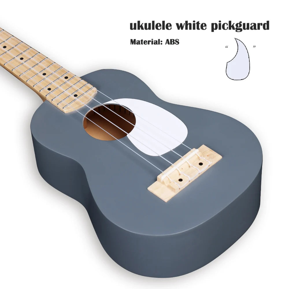 21 Inch Macaron Color Ukulele for Beginners, Full Starter Kit with Matte Finish, with Free Online Lessons