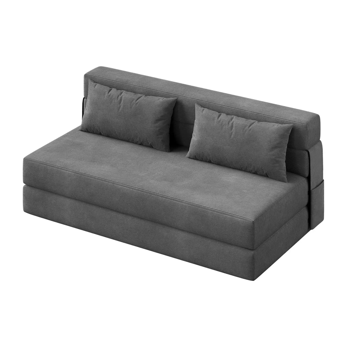 HobbyLane 4-In-1 Folding Sofa Bed With Pillow Space-Saving