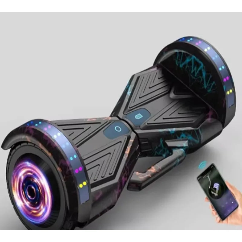 Self-balancing Electric Scooter Hoverboard Adult Children Daily Commuter Outdoor Recreation Belt Light Emitting Diode Light