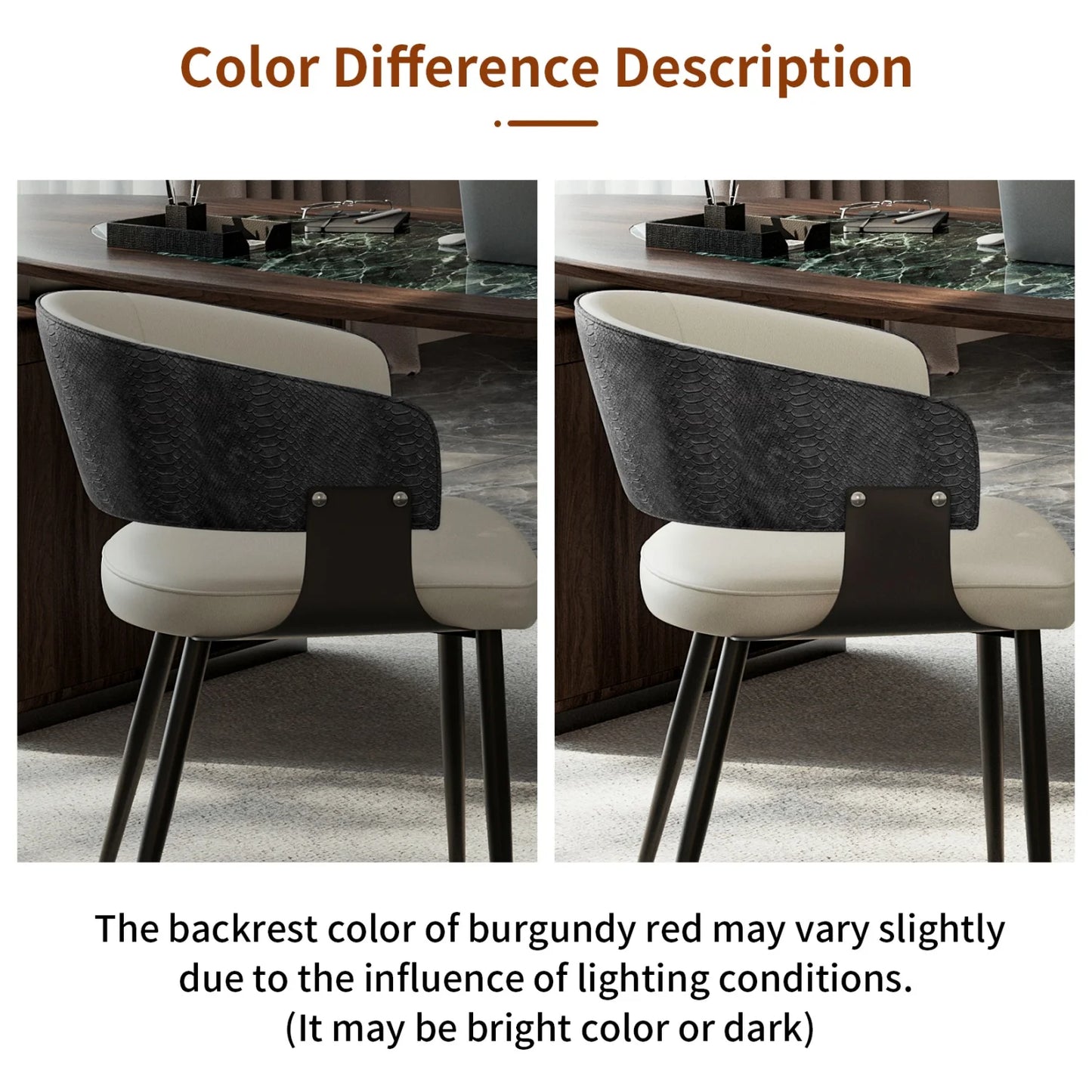 Comfort Upholstered Dining Chairs With Wide Seat For Kitchen And Dining