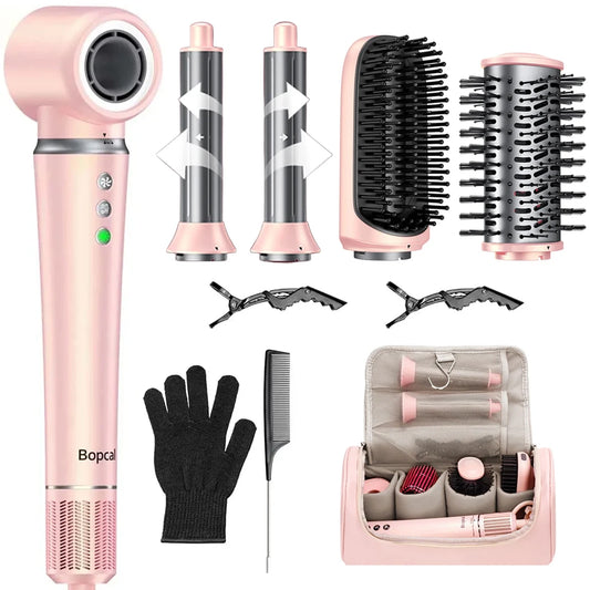 BOPCAL FiveInOne Hair Styler With Travel Bag 1200W Dryer