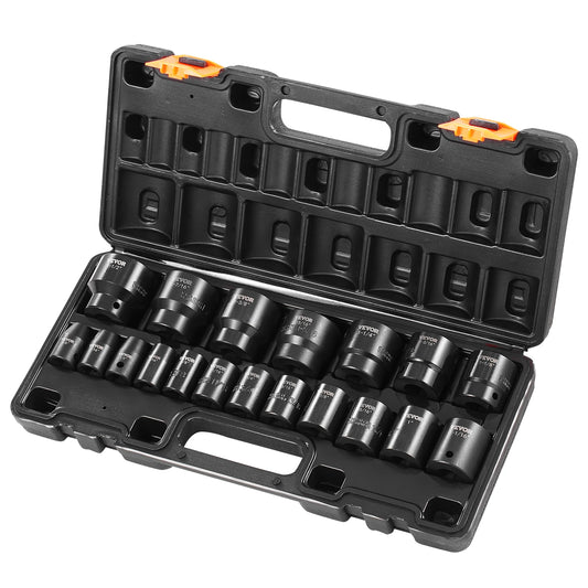 SucceBuy Impact Socket Set for Automotive and Workshop Use