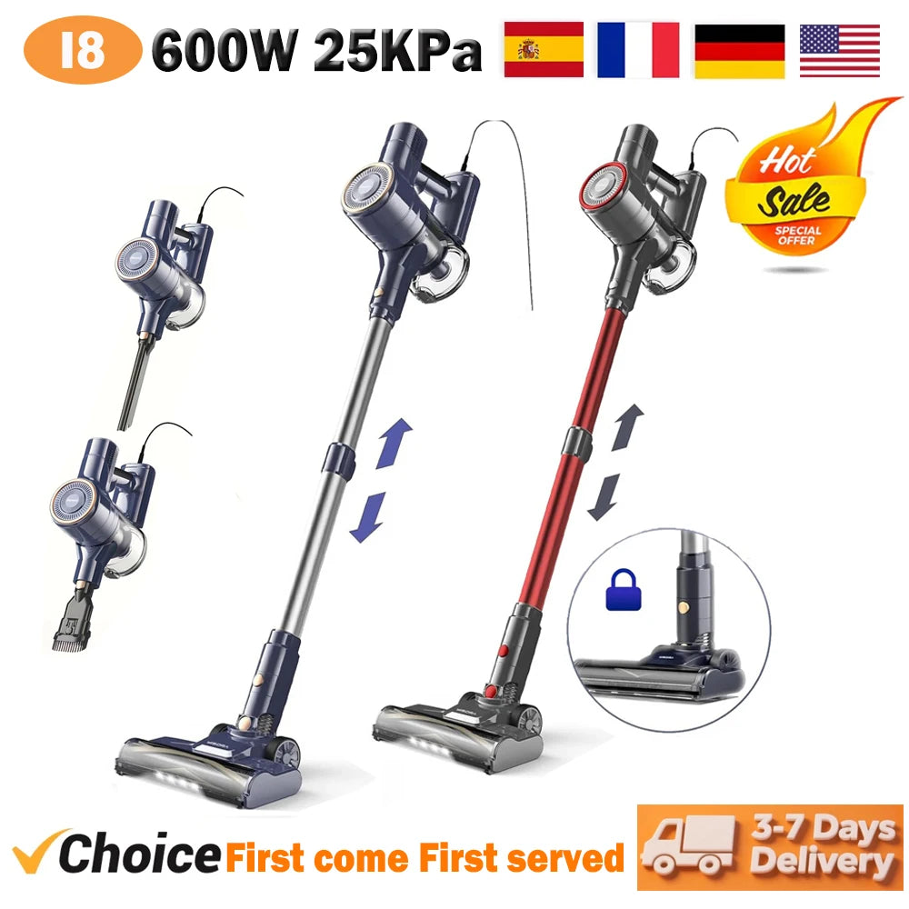INSE I8 Corded Vacuum Cleaner Six In One Lightweight