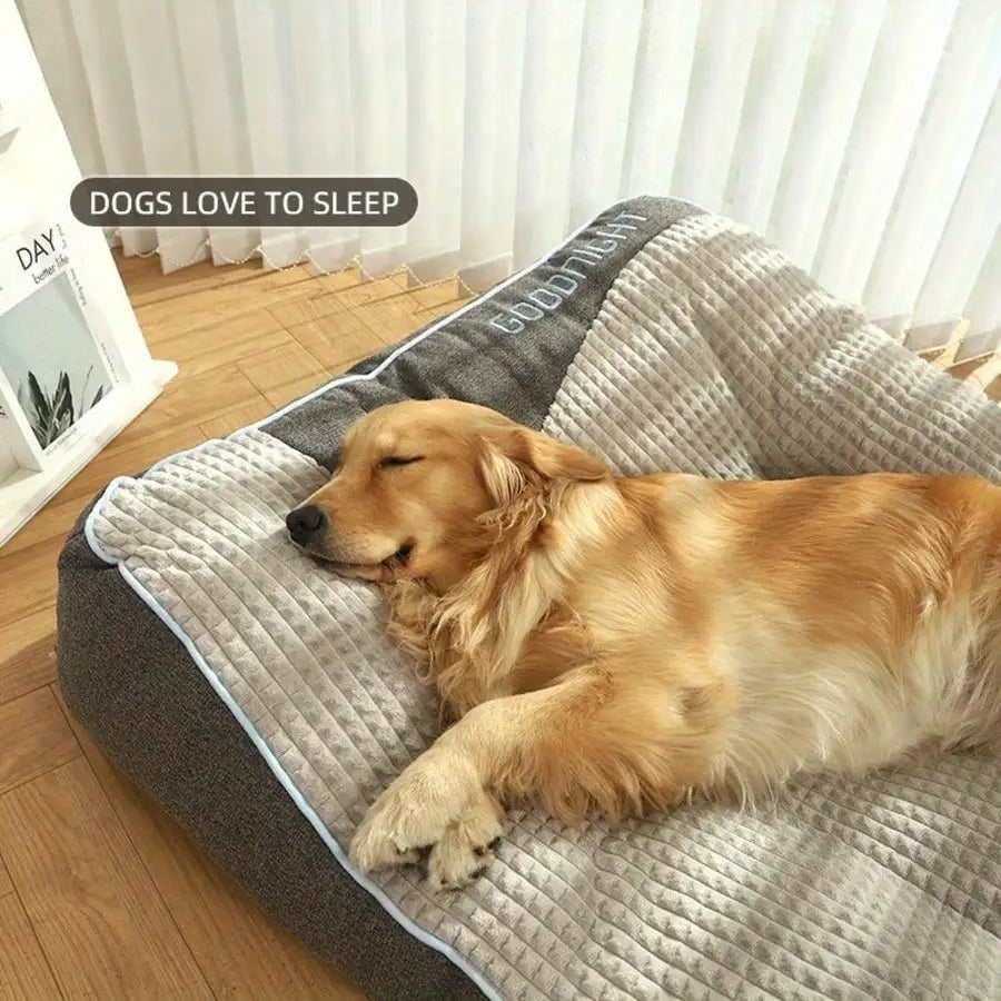Comfortable Home Décor, Plush Pet Furniture, Large Dog Beds, Pet Sofas, Dog Beds, Cat Mats, Suitable For All Seasons And Cats And Dogs.