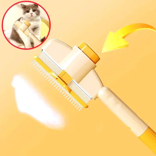 Dog Comb Pet Hair Remover One Button Dogs Brush Self-cleaning Cat Brush Massage Combs for Dog Grooming Brushes for Pet Products