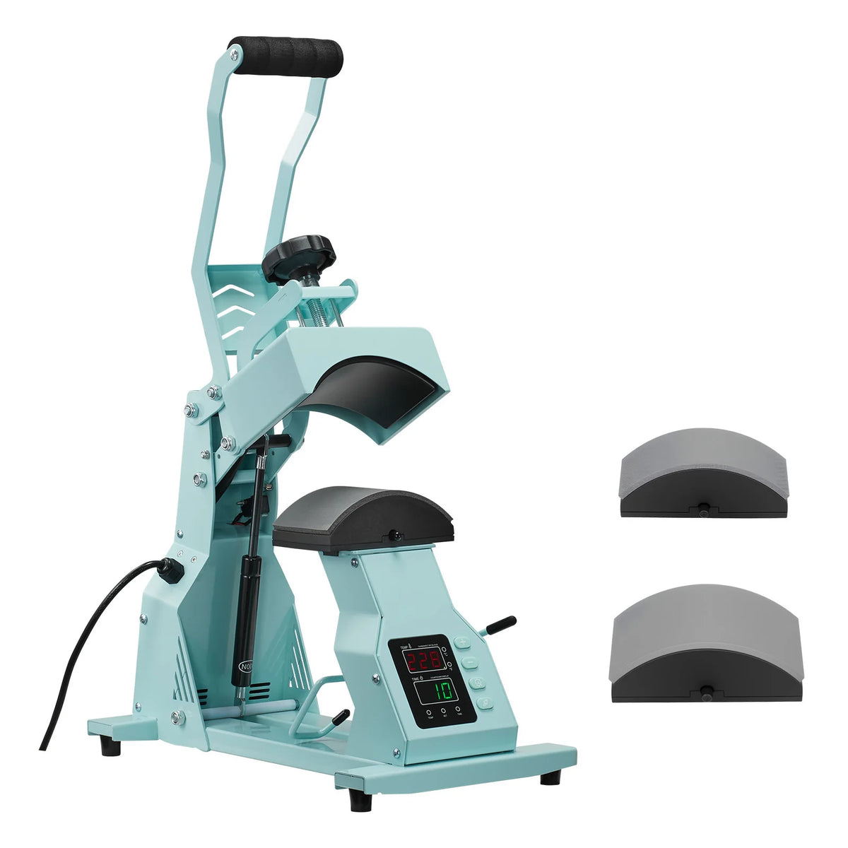 SucceBuy Hat Heat Press Machine With Interchangeable Platens And Timer
