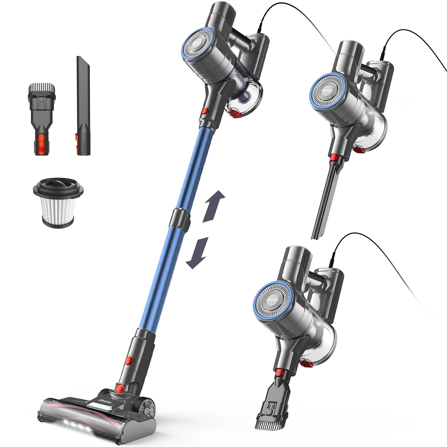 INSE I8 Corded Vacuum Cleaner Six In One Lightweight