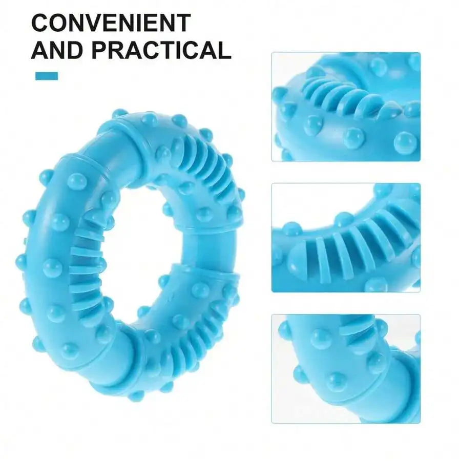 Dog Molar Plaything Natural Rubber Resistant Chewing Interactive Cleaning Bite Resistant Pet Supplies Dog Molar Toy