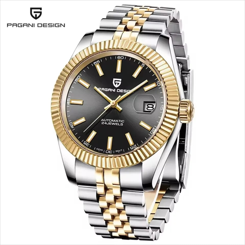 PAGANI DESIGN 2026 New 42MM Men Mechanical Watch Top Brand Luxury Automatic Watch 100M Waterproof Sapphire glass Stainless Steel Watch for men