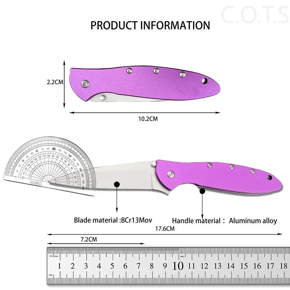 DIY Supplies Ken Onion Leek Assisted Flipper Knife Stainless Steel Blade