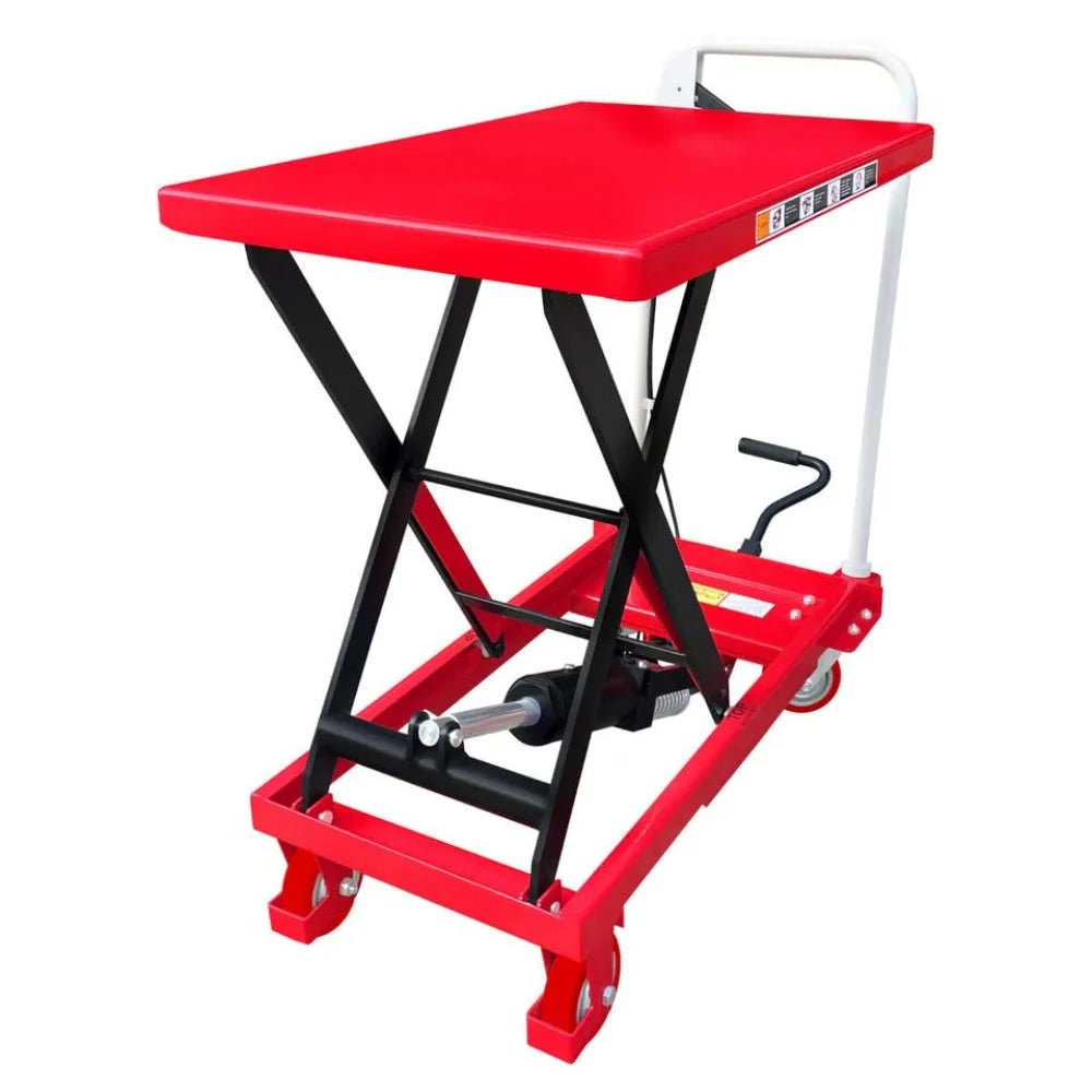 Heavy Duty Scissor Lift Table Cart For Industrial Material Handling