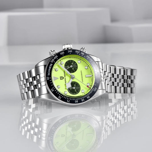 PAGANI DESIGN Men's Quartz Chronograph Watch With Sapphire Crystal
