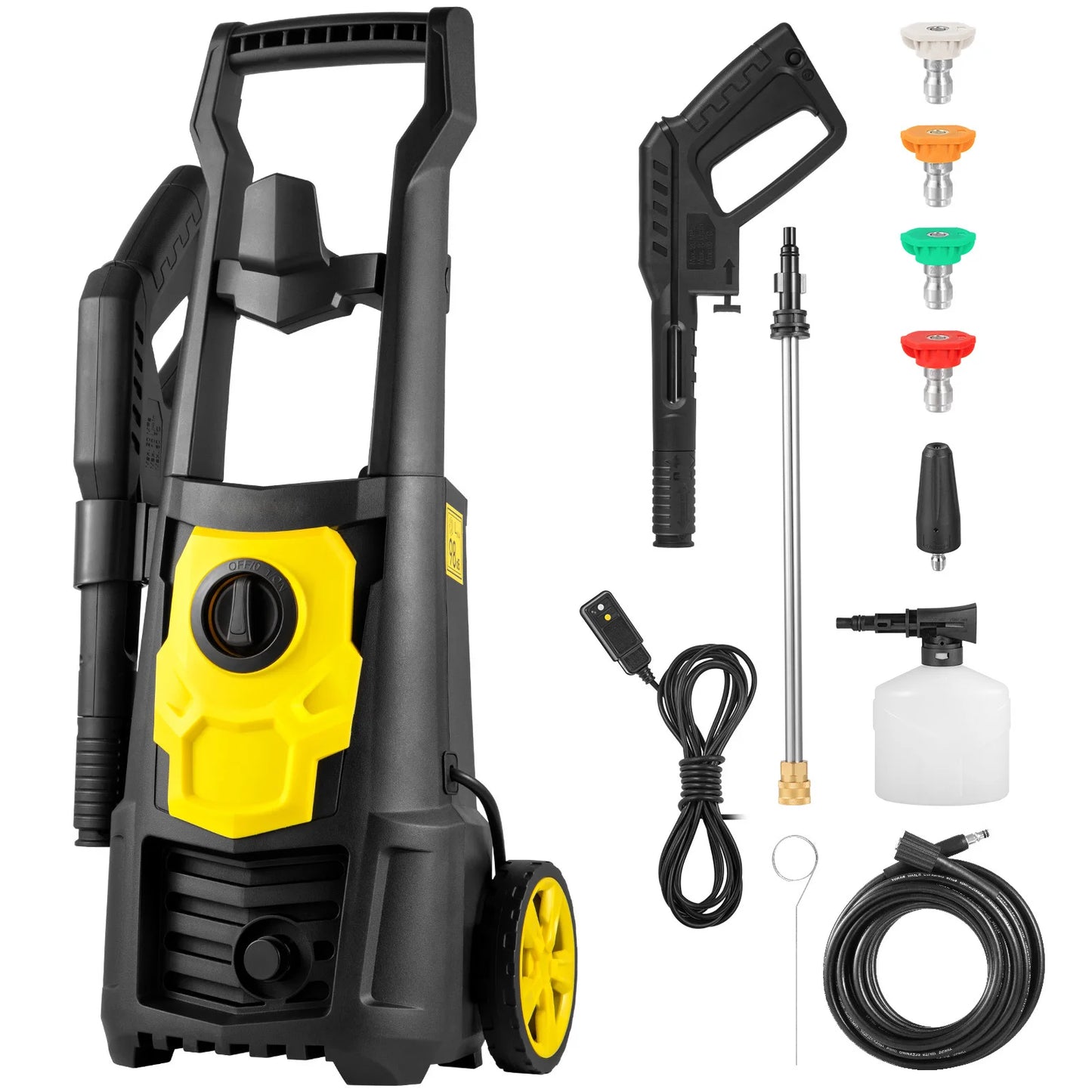 High Pressure Washer 1500W 2000 PSI Electric Car Wash Machine
