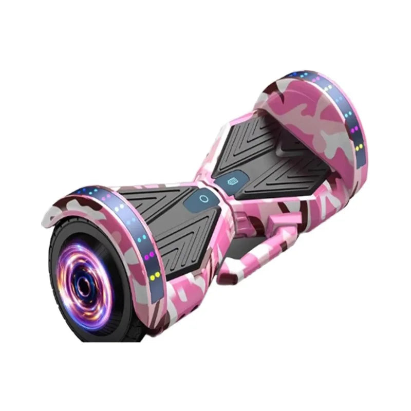 Self-balancing Electric Scooter Hoverboard Adult Children Daily Commuter Outdoor Recreation Belt Light Emitting Diode Light