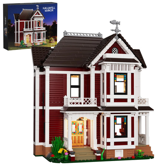 BuildMoc Halliwell Manor Building Blocks Set Charmed House Model Kit